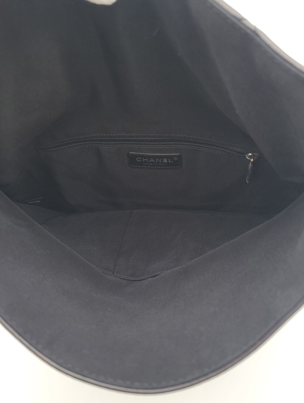 Authentic Chanel Quilted Leather Black Clutch - Picture 8 of 9
